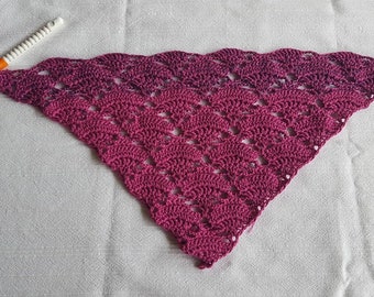 Häkelmuster für ein Dreieckstuch