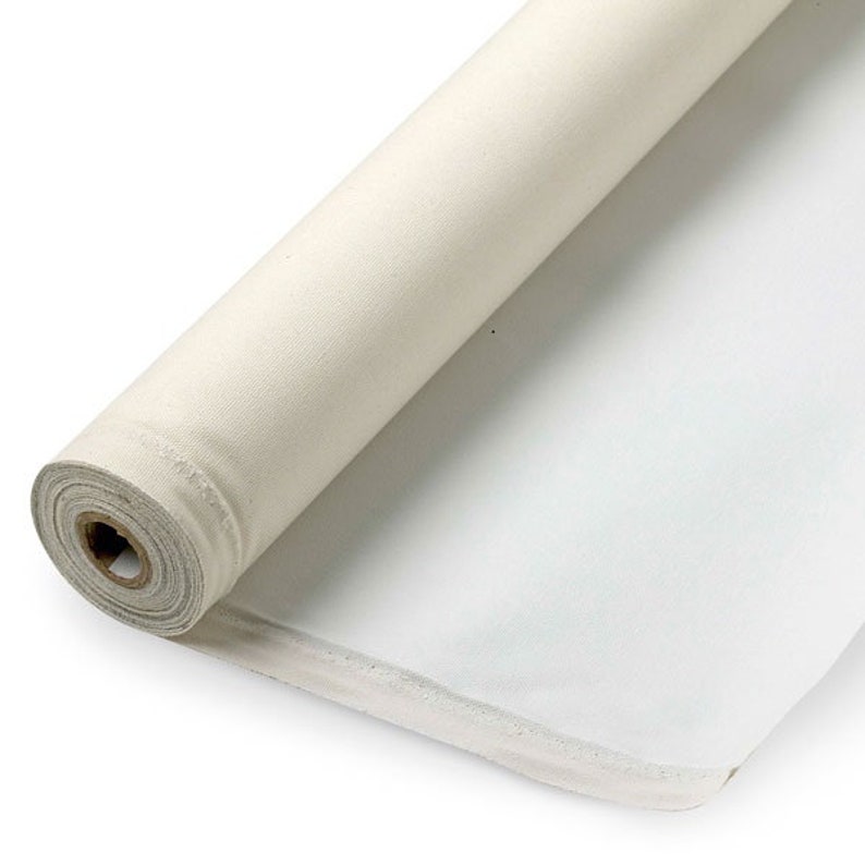 Sunbelt Mfg. Co. Primed Cotton Canvas Roll 6 Yds X 63 Etsy