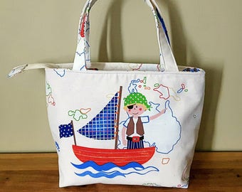 Pirate - Insulated Lunch Bag Large
