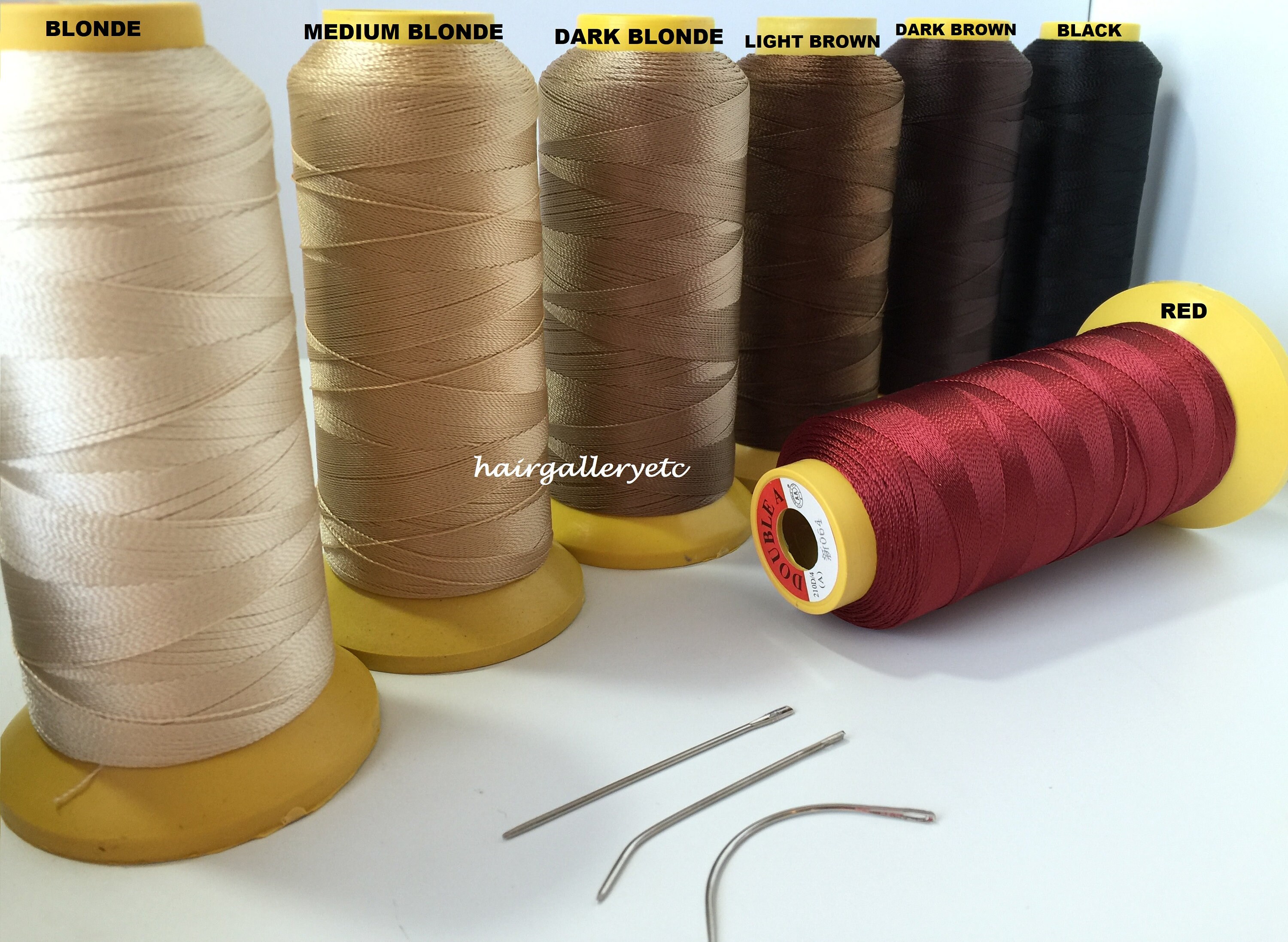Jumbo Weaving Thread 3 Pcs Weave Needle For Weft Hair Etsy