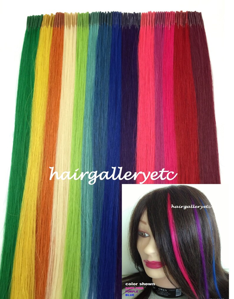 12 I Tip Fusion 100 Human Hair Extension 10 Free Etsy