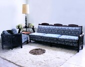 mid century ROCOCO sectional gothic mod hollywood regency french LOUIS XV baroque sofa couch