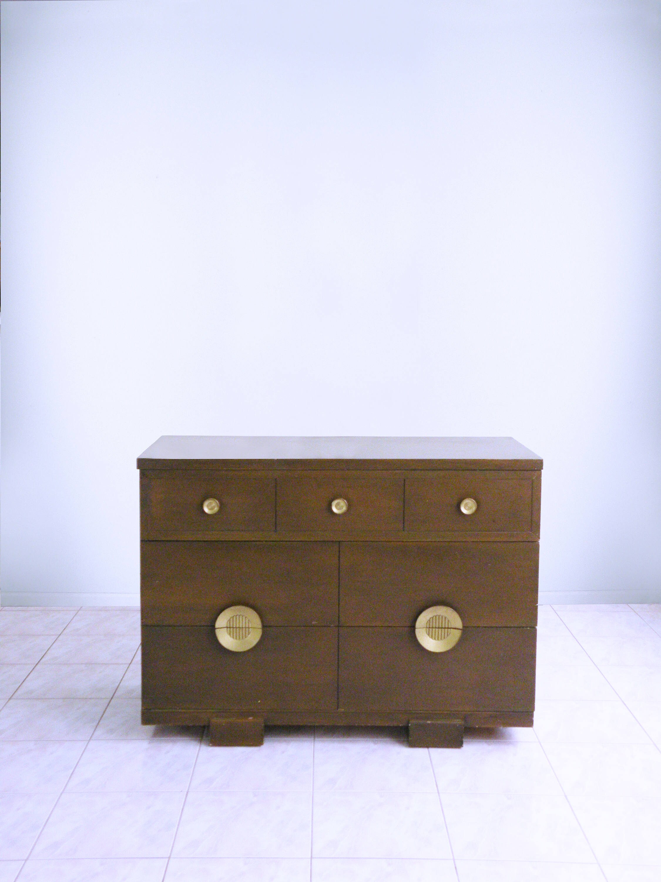 Cerused Oak Bachelor's Chest by Raymond Loewy for Mengel Art Deco Console Shipping Included Etsy