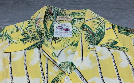 Vintage 1940s Duke Kahanamoku Hawaiian Shirt - From Here to