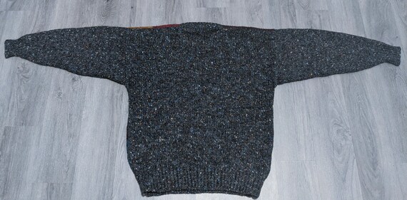 vintage 90s 100% wool FISHERMANS sweater - image 4