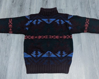 vintage 90s Ralph Lauren 100% WOOL SOUTHWEST sweater