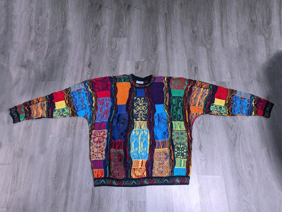 Vintage 90s AUTHENTIC COOGI Sweater XL Etsy