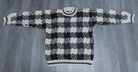 vintage 1990s 100% WOOL SOUTHWESTERN sweater - image 1