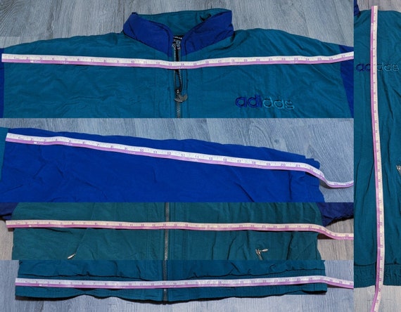 vintage 1980s ADIDAS COLORBLOCK big logo PUFFER j… - image 5