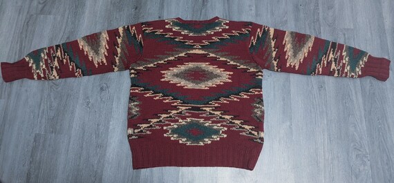 vintage 1990s Ralph Lauren 100% WOOL SOUTHWEST sw… - image 4