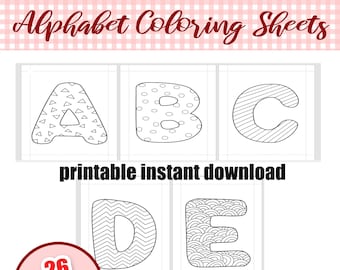 Preschool coloring | Etsy