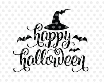 Happy Halloween Svg Etsy