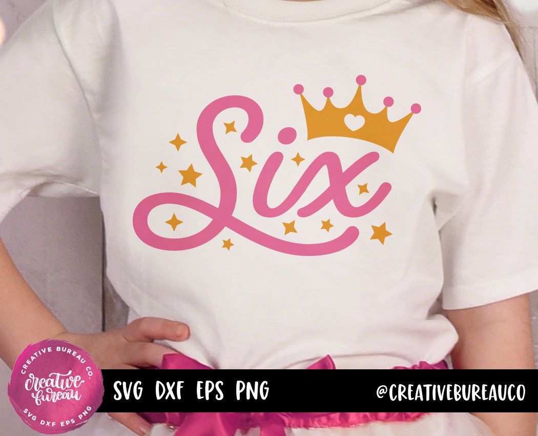 Free Free 108 6Th Birthday Princess Svg SVG PNG EPS DXF File