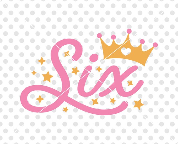Free Free 325 6Th Birthday Princess Svg SVG PNG EPS DXF File