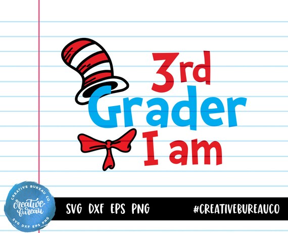 Download 3rd Grader I Am Svg Dxf Cut File Third Grade Svg School Etsy