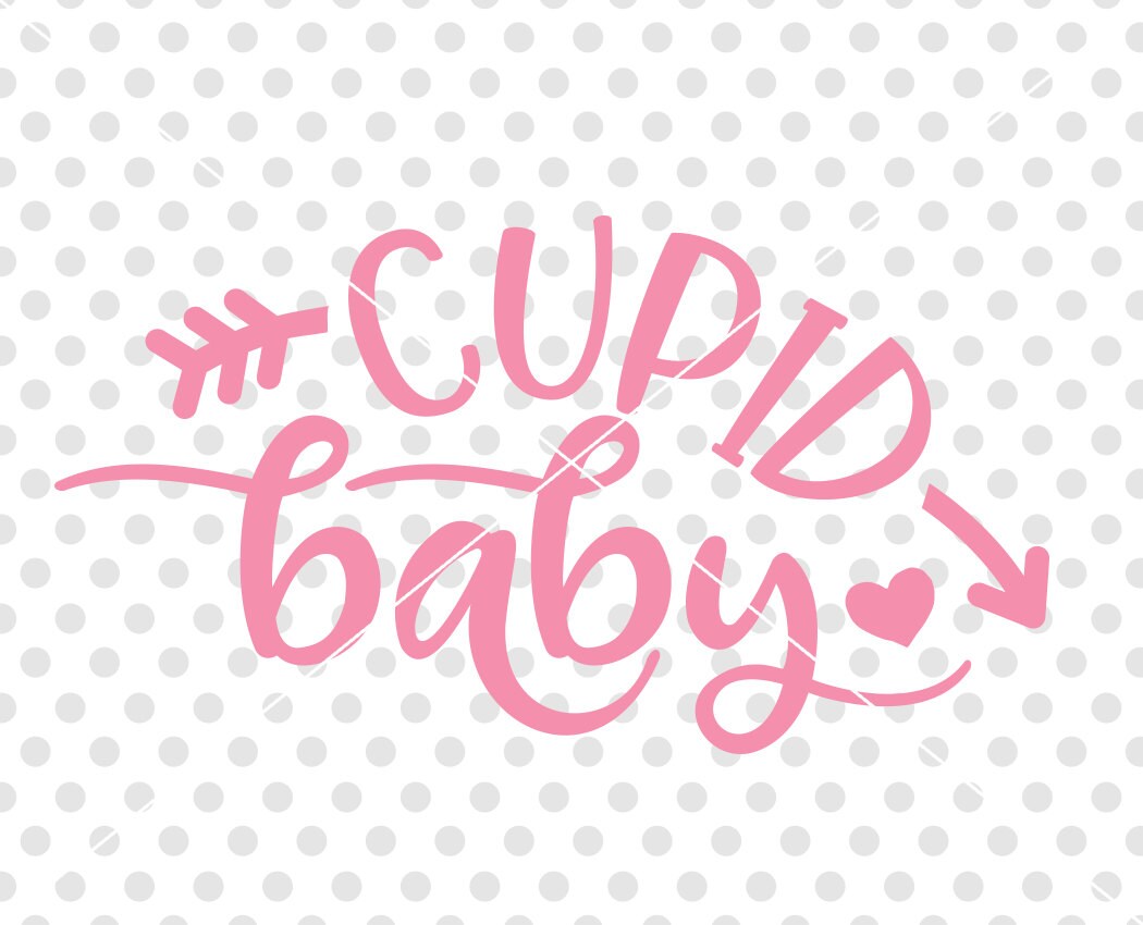 Download Cupid Baby SVG DXF Cutting File Valentine's Baby Svg Dxf ...