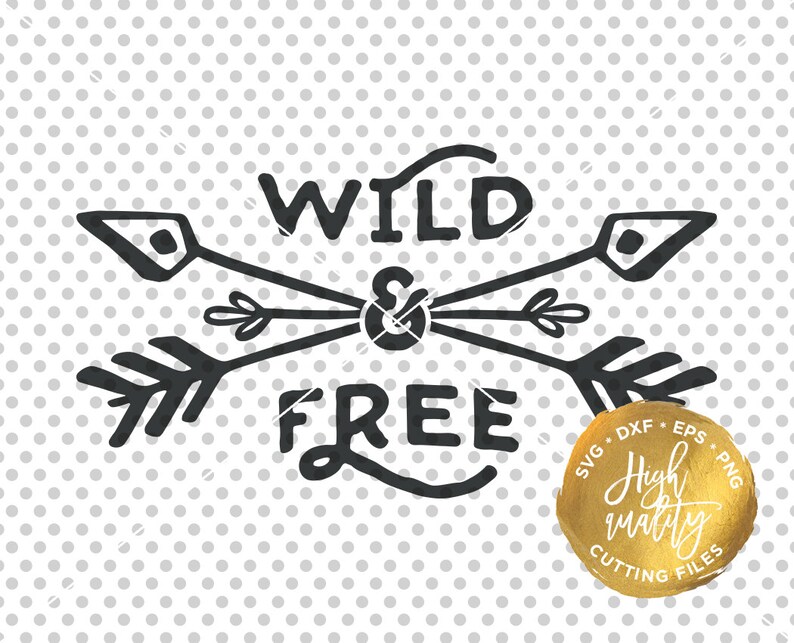 Download Wild and Free SVG DXF Cut File Nursery Svg Dxf Cutting ...