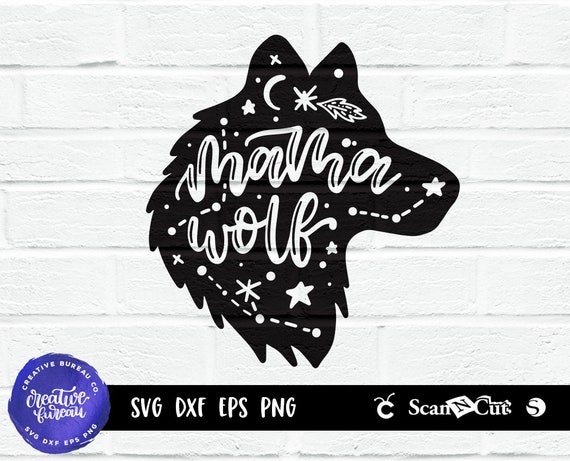 Download Mama Wolf Svg Dxf Cuttable File Mother Wolf Svg Dxf Cutting Etsy
