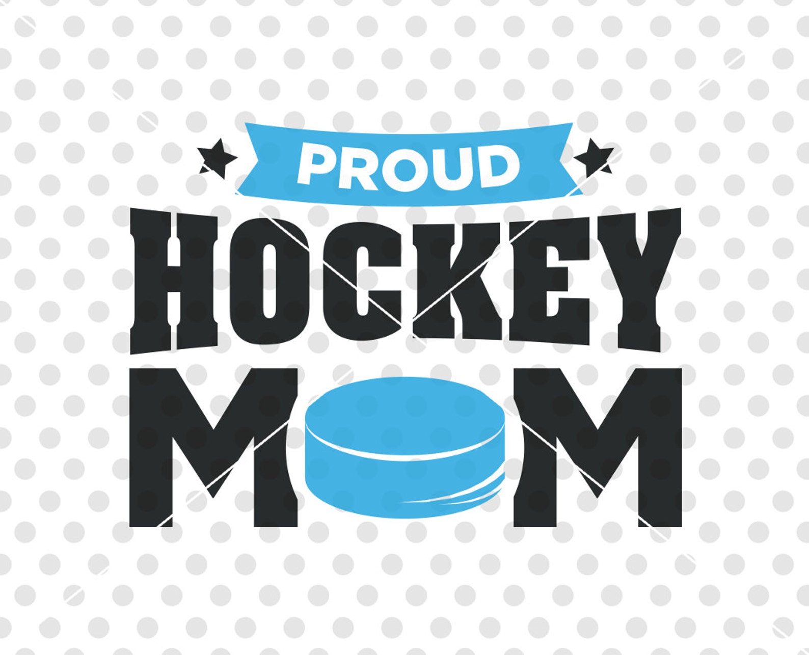 Hockey Mom SVG DXF Cutting File Hockey Svg Dxf Cutting File Etsy