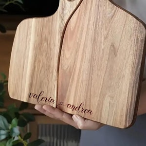 Tagliere personalizzato, regalo di nozze, regalo mamma, regalo inaugurazione casa, regalo papà, regalo per la famiglia, regalo fidanzamento