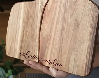 Personalized Cutting Board, Wedding Gift, Mom Gift, Housewarming Gift, Dad Gift, Family Gift, Engagement Gift