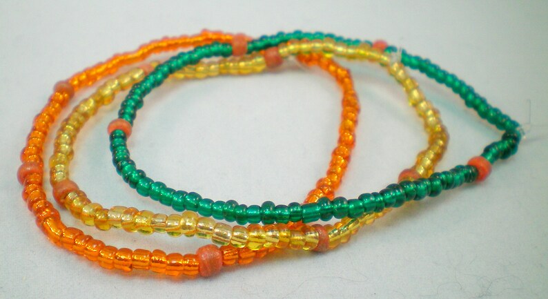fall jewelry stacking seed bead bracelet set rustic Autumn jewellery earthy stack bracelets stretch bracelet boho bracelet pumpkin