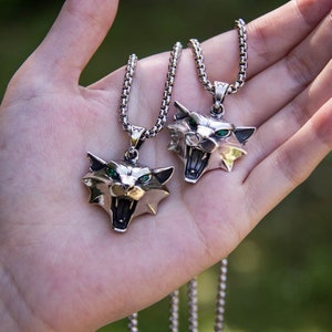 Cat head medallion, school of the cat medallion, kitty pendant, monster necklace