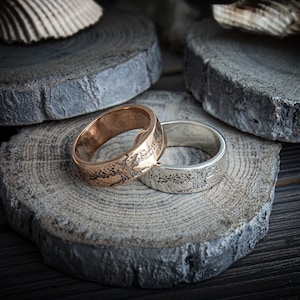 Baobab ring, nature ring, oak ring, forest ring, mystery ring, minimalist ring, viking ring, tree ring, jungle ring