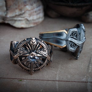 Ring of Legend, kings ring, knight ring, warrior ring, fantasy ring image 1