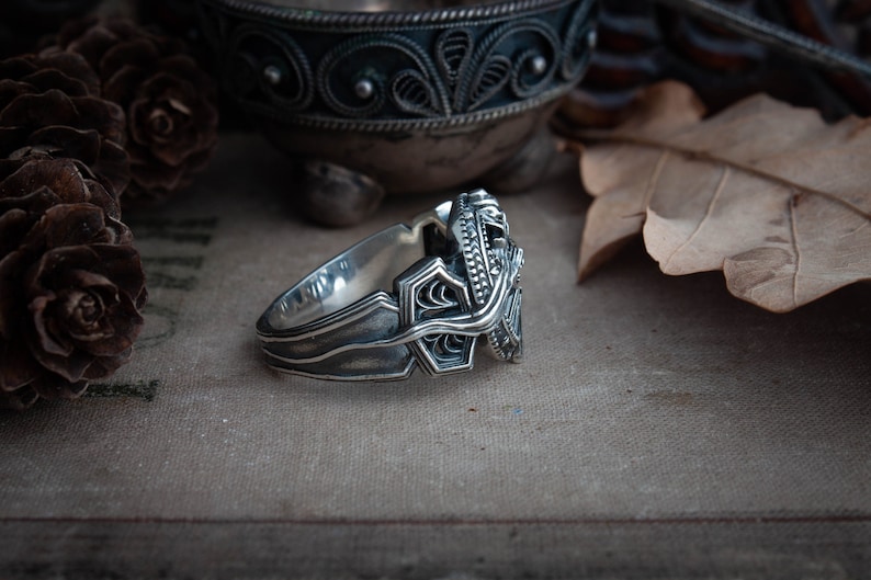 Ring of Legend, kings ring, knight ring, warrior ring, fantasy ring image 7