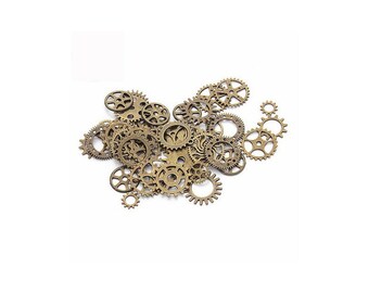 Vintage Hibou Oiseaux Steampunk Gear Métal Dangle Boucles d'oreilles clous engrenages Bijoux Vintage Hibou Oiseaux Steampunk Gear Métal Dangle Boucles d'oreilles clous engrenages Bijoux