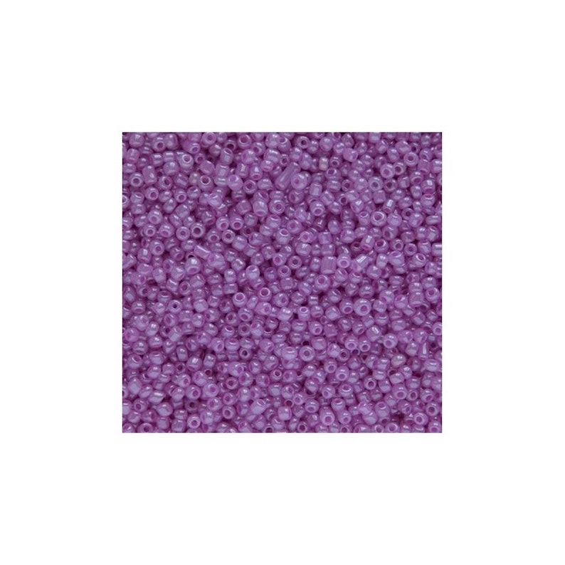 20G 120 purple glass seed beads 2mm