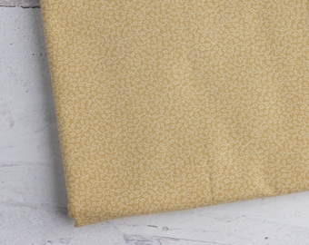 Tela de algodón acolchada botánica color canela cortada a medida