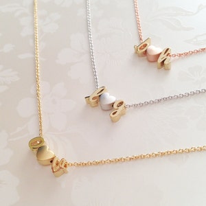 10 pcs DAINTY SILVER necklace chain, Brass Chain, Bar Chain, Mignon and Mignon Supply 10PCHND-S image 5