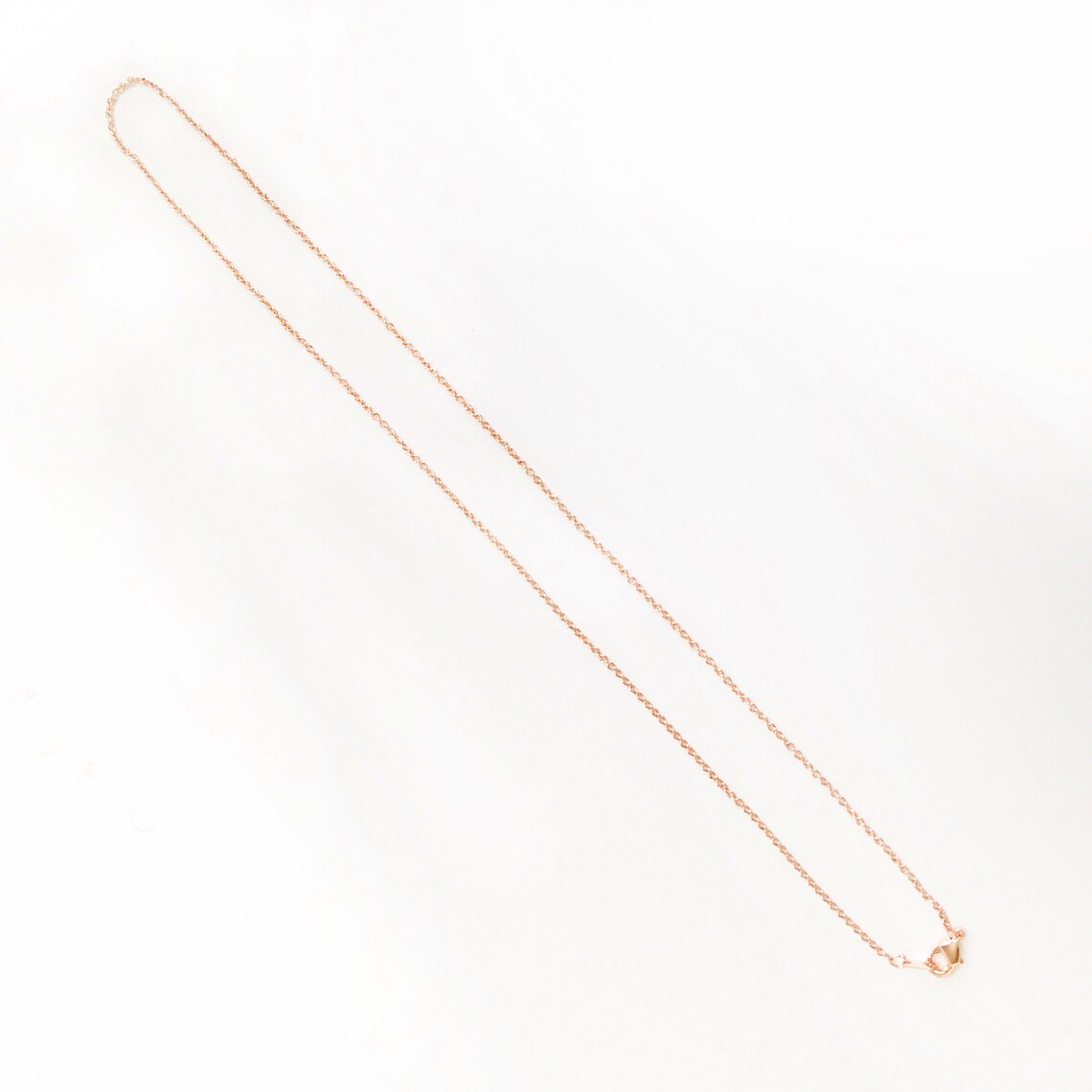 10 Pcs DAINTY Rose Gold Chain Bulk Necklace Chain Jewelry Etsy