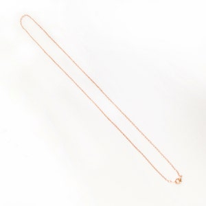 10 pcs DAINTY ROSE GOLD necklace chain, Brass Chain, Bar Chain, Mignon and Mignon Supply 10PCHND-R image 4