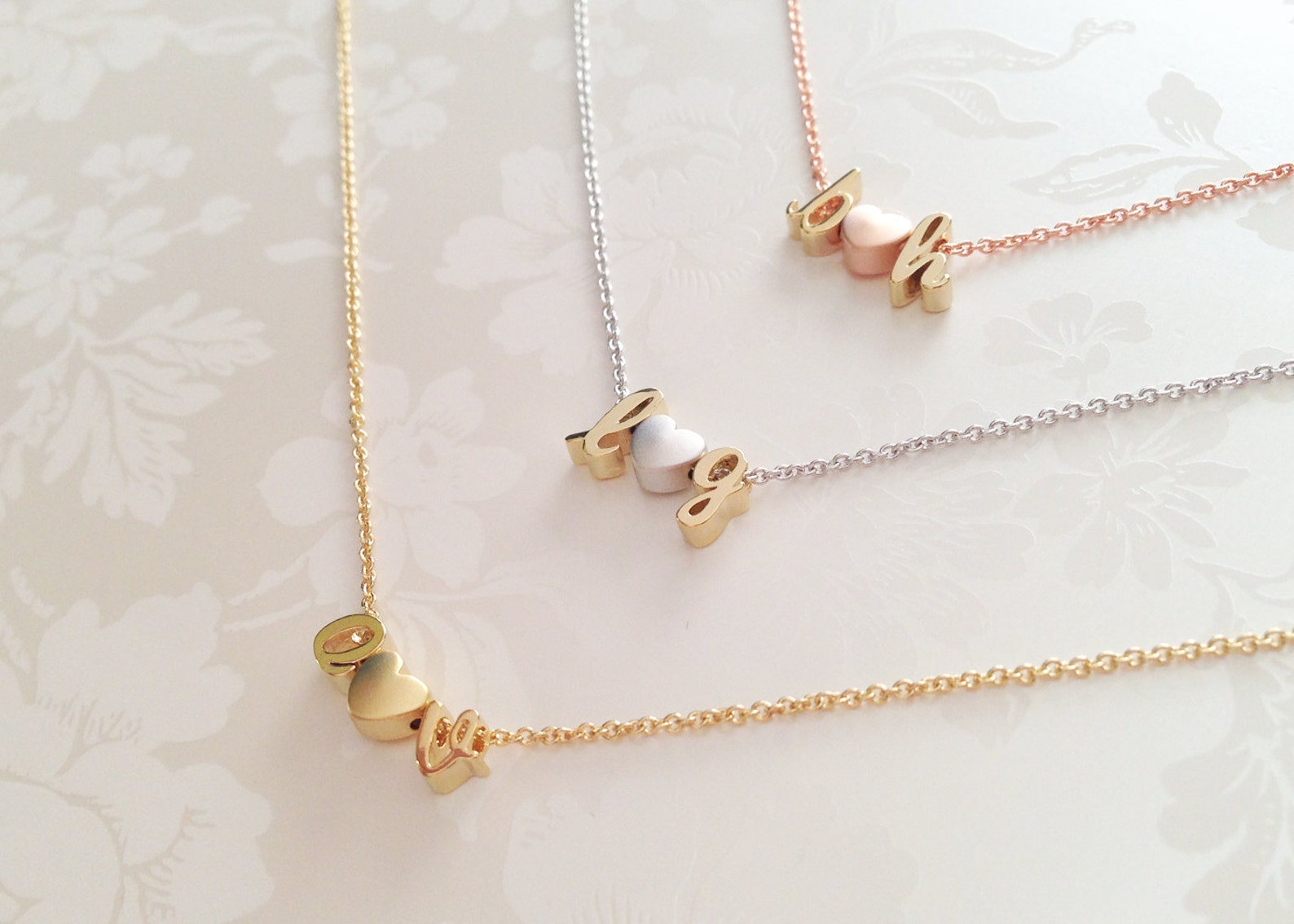 10 Pcs DAINTY Rose Gold Chain Bulk Necklace Chain Jewelry Etsy