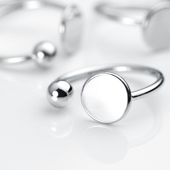 Wholesale stainless steel sale rings for stamping