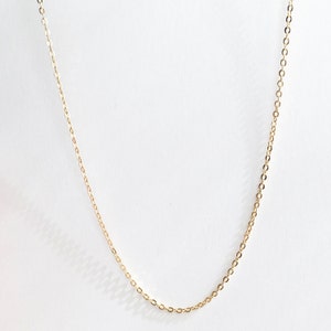 GOLD Necklace chain, Jewelry Supply, Craft Supplies, Mignon and Mignon Supply CHN-G