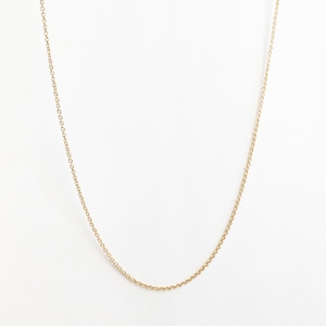 DAINTY GOLD chain Necklace - Wholesale Gold plated Chain Finished Cable Chain Lobster Clasp Bulk Chain Findings CHND-G