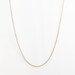DAINTY chain Necklace - Wholesale Gold plated Chain Finished Cable Chain Lobster Clasp Bulk Chain Findings CHND-G 
