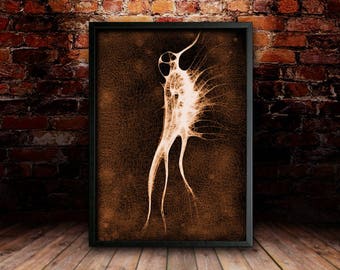 Inner Elemental II, Art Print, Heavenfield, Dark Science-Fiction, Wall Decor, Gift, Wall Art, Digital Print (Print Only)