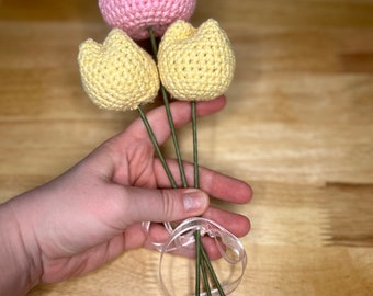 Gehäkelte Tulpe