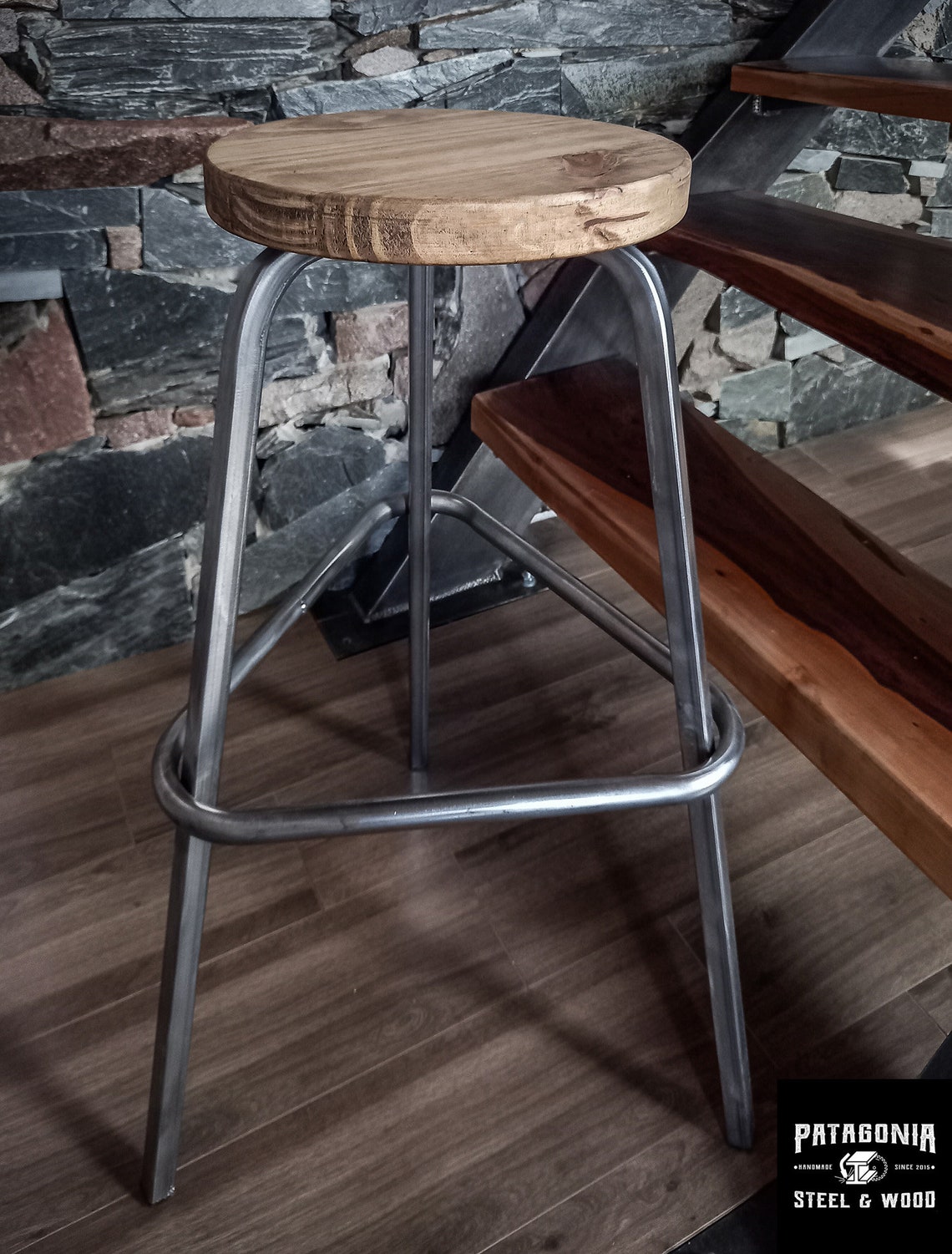 Taburetes de barra de altura fija cocina isla cena taburete | Etsy