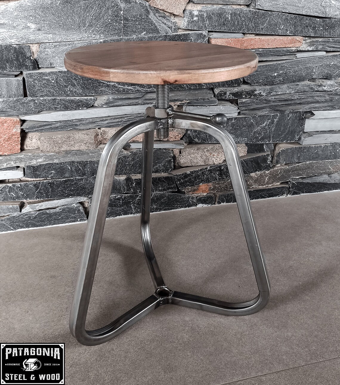 Bar stools kitchen island adjustable Etsy