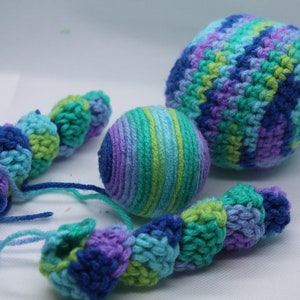 Crocheted Cat Toys