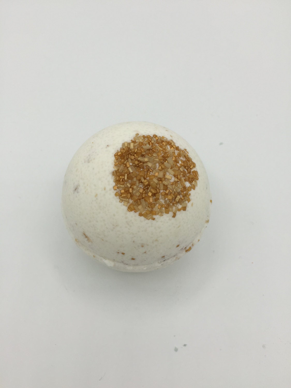 Handmade oatmeal, milk, and honey bath bomb