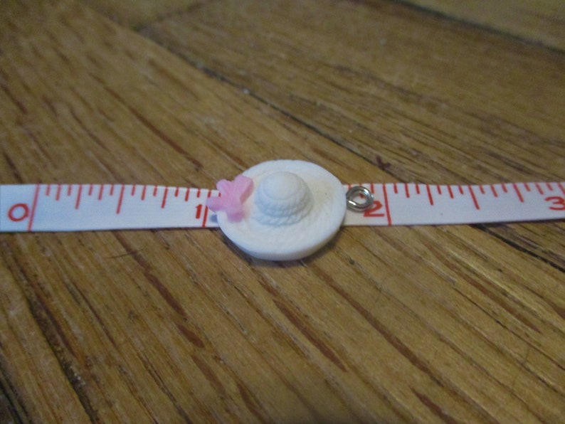 Stitch Marker or Progress Keeper-choice of color Colorful Sun Bonnets-Easter Bonnets-Acrylic