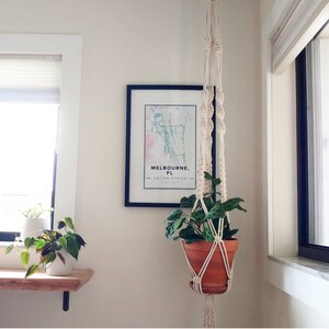 DIY Macrame Plant Hanger Pattern, Plant Hanger How To, Instant Download, Macrame Patterns, Modern Macrame Pattern