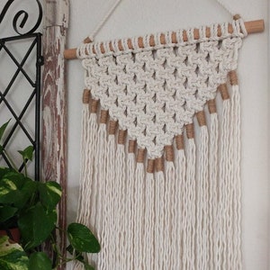 DIY Macrame Pattern, Wall Tapestry Pattern, Instant Download, Macrame Tutorial, Do It Yourself, Modern Macrame, DIY Tapestry